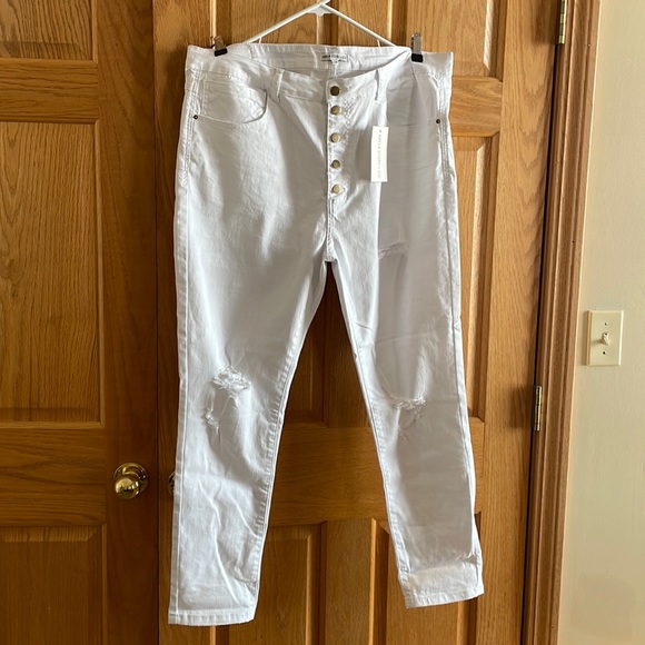 Abela Story & Co Jeans Abela Story Co White Jeans Poshmark